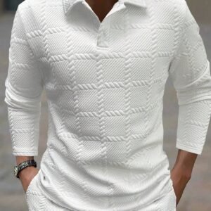 Manfinity Polo manches longues golf