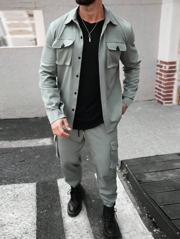 Manfinity Hypemode Ensemble top et pantalon – Image 3