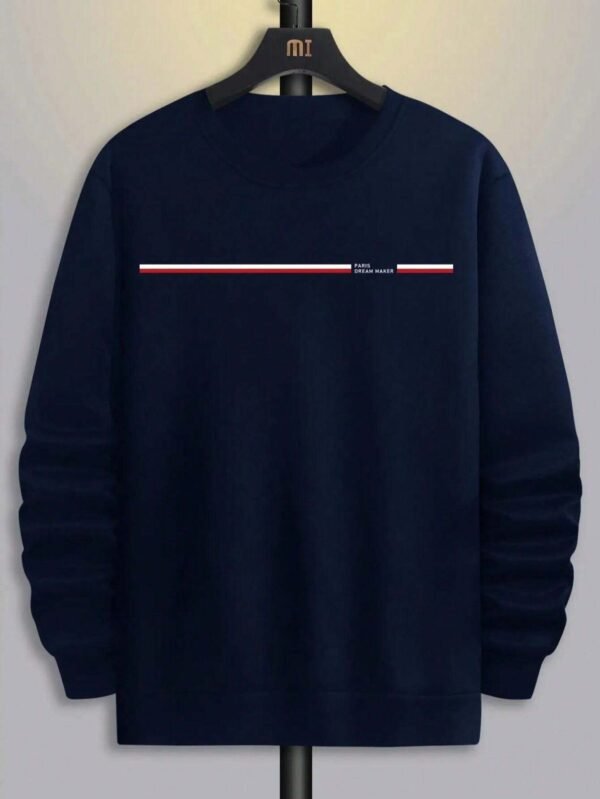 Sweat-shirt oversize imprimé lettres – Image 5