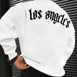 Sweat col rond manches longues Los Angeles