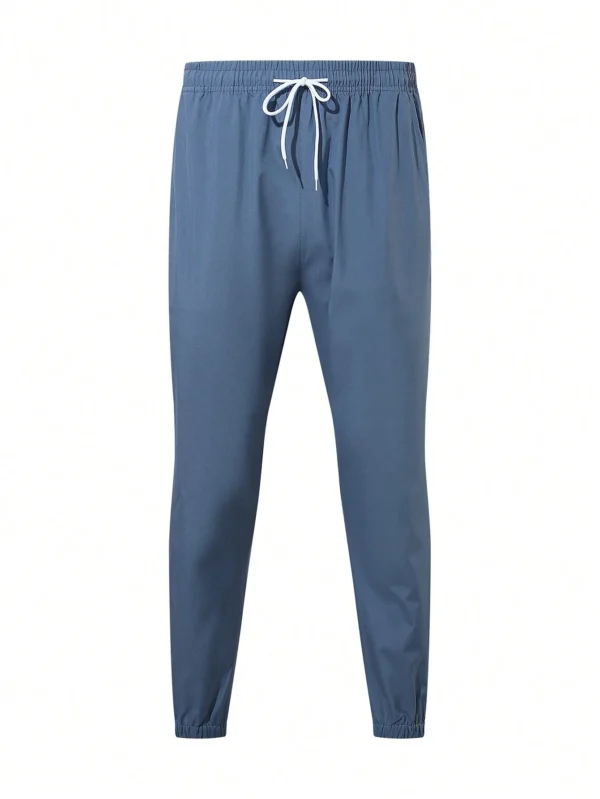 Veste capuche imprimé lettres et pantalon – Image 5