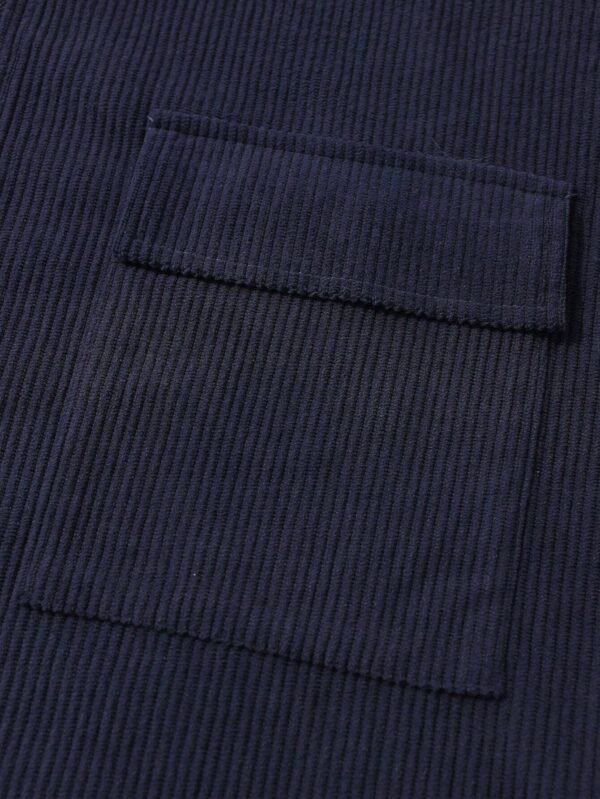 Ensemble blouson velours côtelé et pantalon droit – Image 5