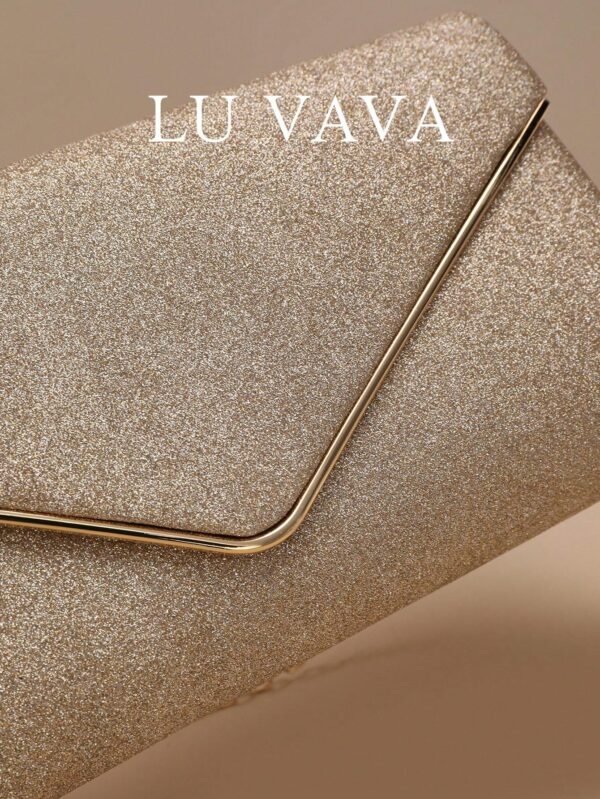 Sac seau chic strass perles – Image 6