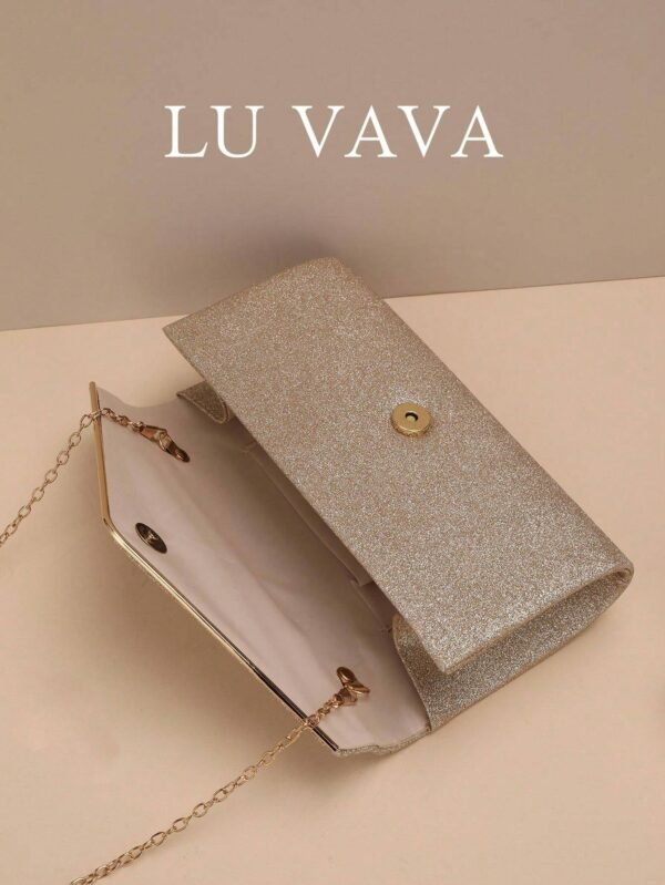 Sac seau chic strass perles – Image 13