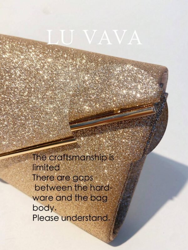 Sac seau chic strass perles – Image 14