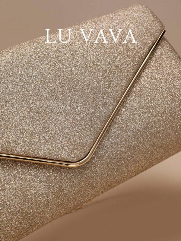 Sac seau chic strass perles – Image 10