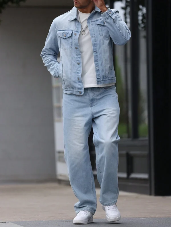 Manfinity LEGND Veste jean et pantalon