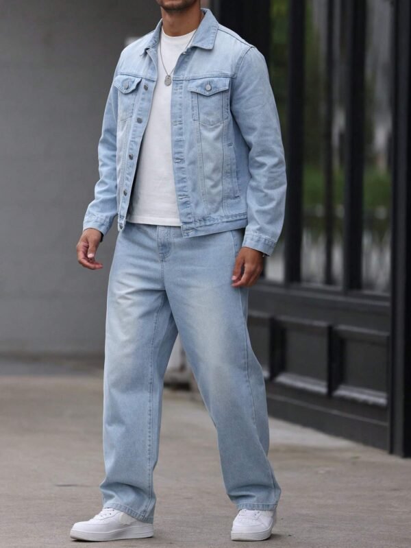 Manfinity LEGND Veste jean et pantalon – Image 3