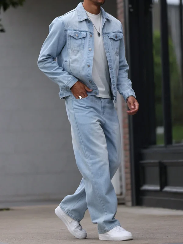 Manfinity LEGND Veste jean et pantalon – Image 4