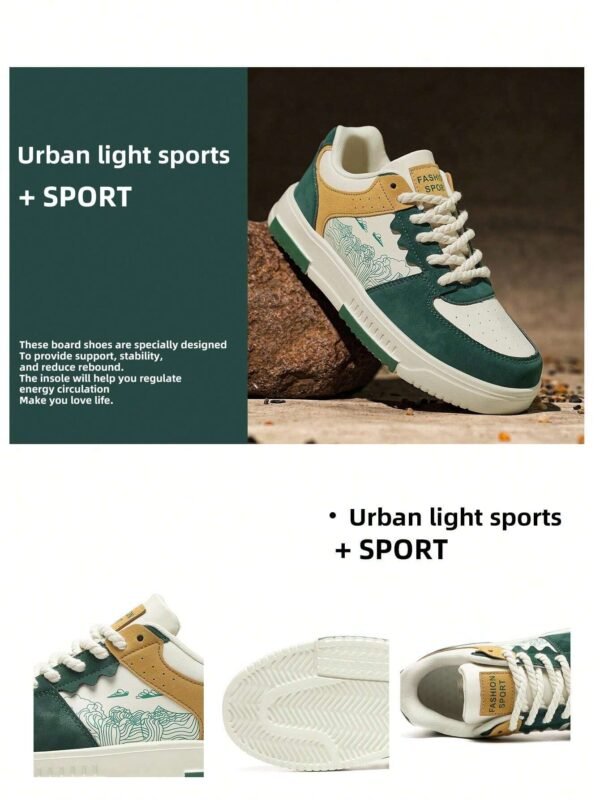 Baskets imprimé aléatoire tendance – Image 14