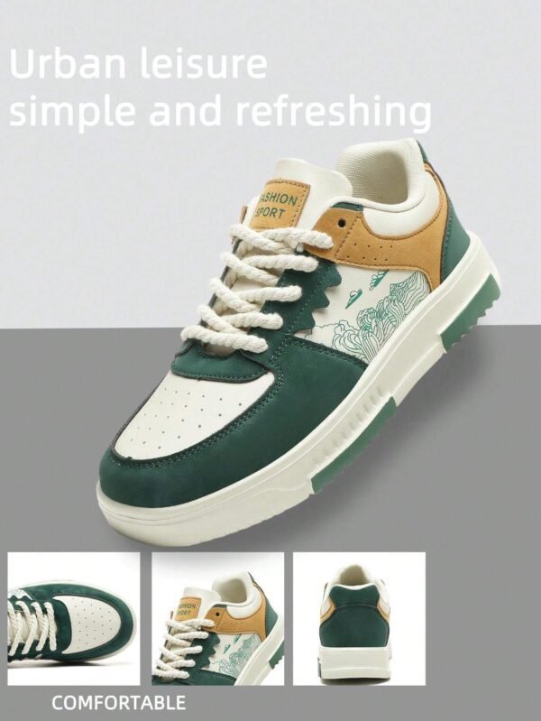 Baskets imprimé aléatoire tendance – Image 19