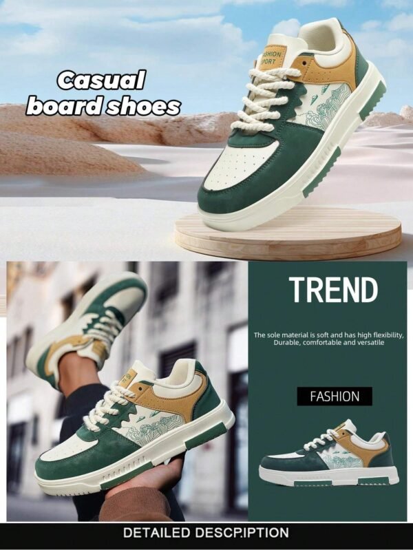 Baskets imprimé aléatoire tendance – Image 13