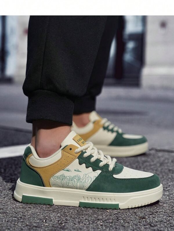 Baskets imprimé aléatoire tendance – Image 15