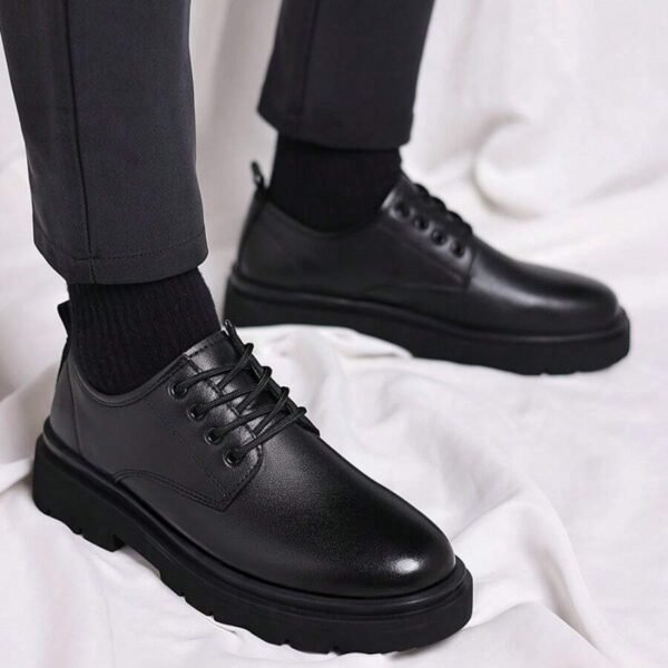 Chaussures habillées semelle épaisse homme – Image 3