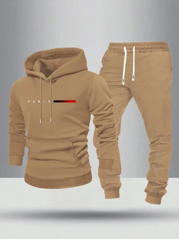 Ensemble sweat & pantalon imprimé graphique