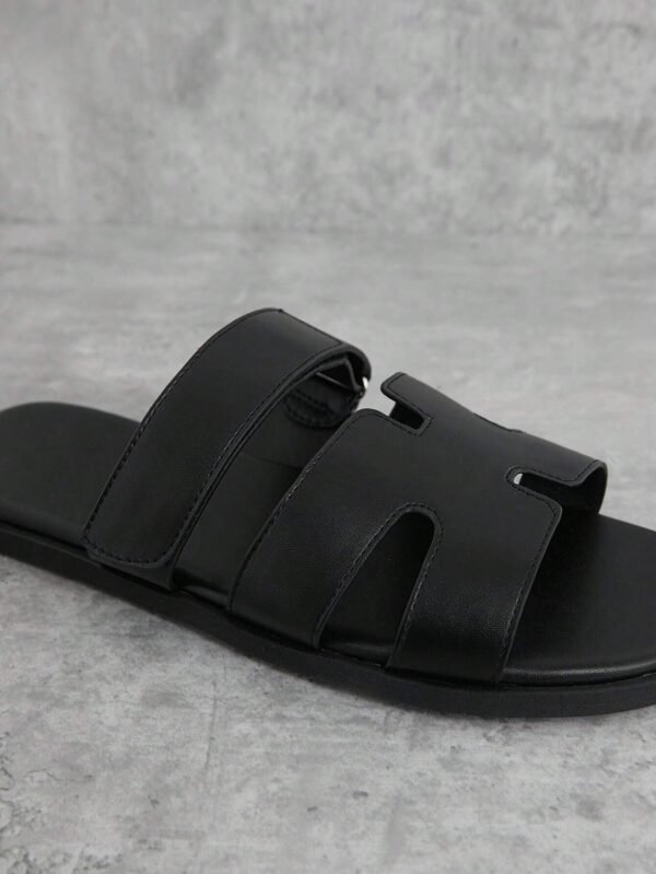 SHUZIA Sandales noires luxe homme – Image 6
