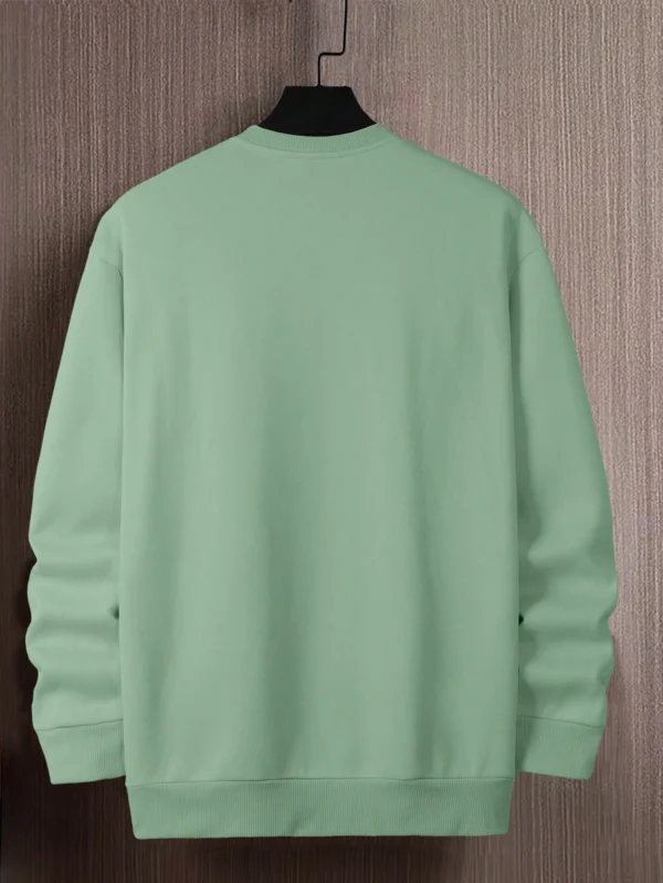 Manfinity Sweat-shirt ample imprimé lettres – Image 2