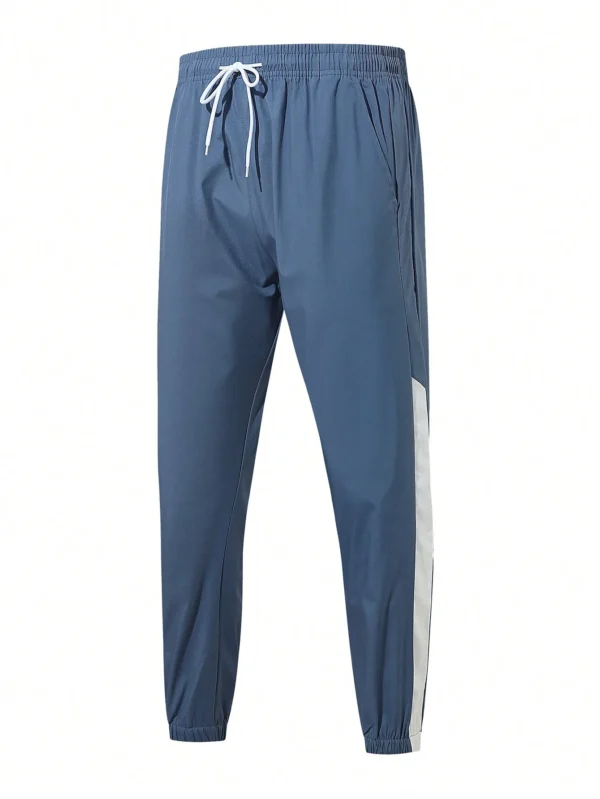 Veste capuche imprimé lettres et pantalon – Image 4