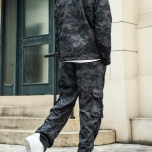 Manfinity EMRG Veste et pantalon camouflage