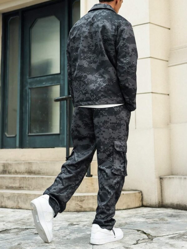 Manfinity EMRG Veste et pantalon camouflage – Image 2