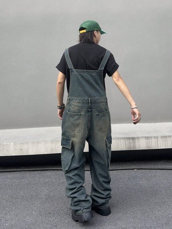 Manfinity EMRG Combinaison salopette denim – Image 2