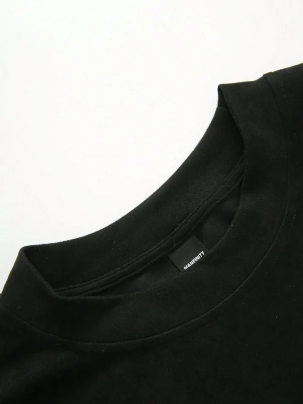 Manfinity EMRG T-shirt noir logo LA – Image 5