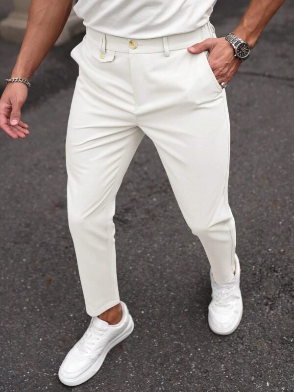 Manfinity Mode Pantalon travail droit poche