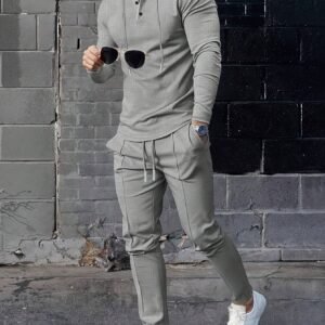 Ensemble sweat respirant & pantalon cordon