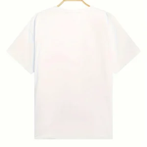 T-shirt manches courtes lettre et rose