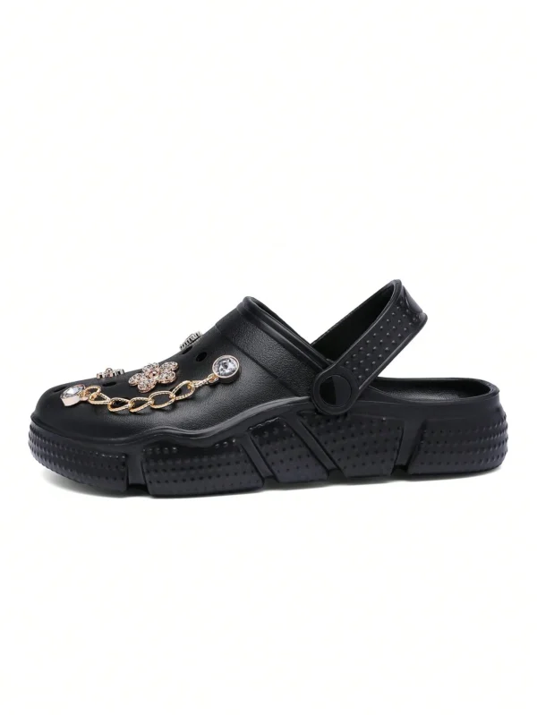 CIVHOM Sabots floraux strass – Image 8