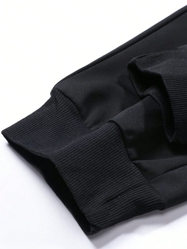 Ensemble col baseball zippé imprimé cheval – Image 11
