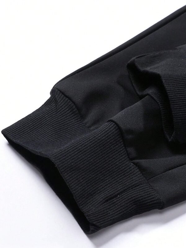 Ensemble col baseball zippé imprimé cheval – Image 21