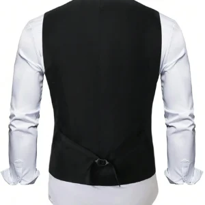 Manfinity AFTRDRK Gilet col châle uni