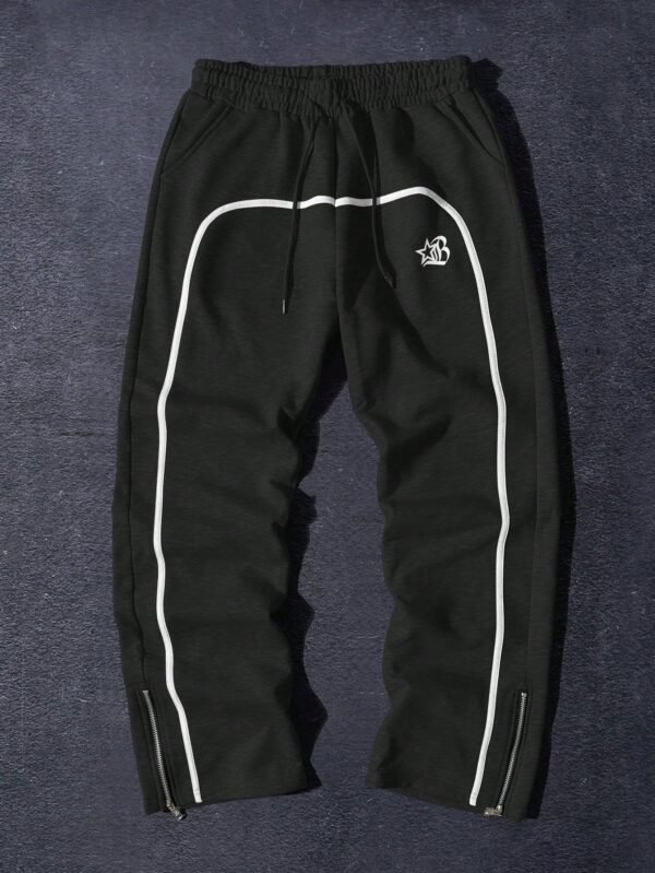 Manfinity Pantalon jogging zip