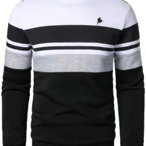 Manfinity Sweat-shirt blocs de couleurs