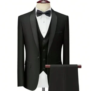 Costume col noir et rouge