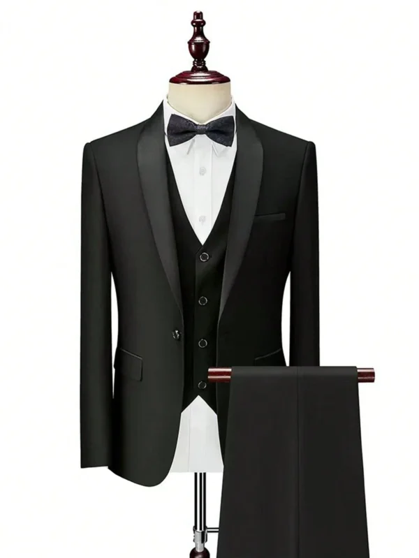 Costume col noir et rouge