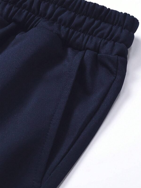 Ensemble sweat unicolore & pantalon taille élastique – Image 16