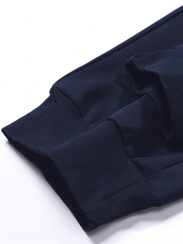 Ensemble sweat unicolore & pantalon taille élastique – Image 17
