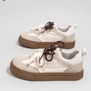 WARRIOR Baskets canevas lacets semelle souple