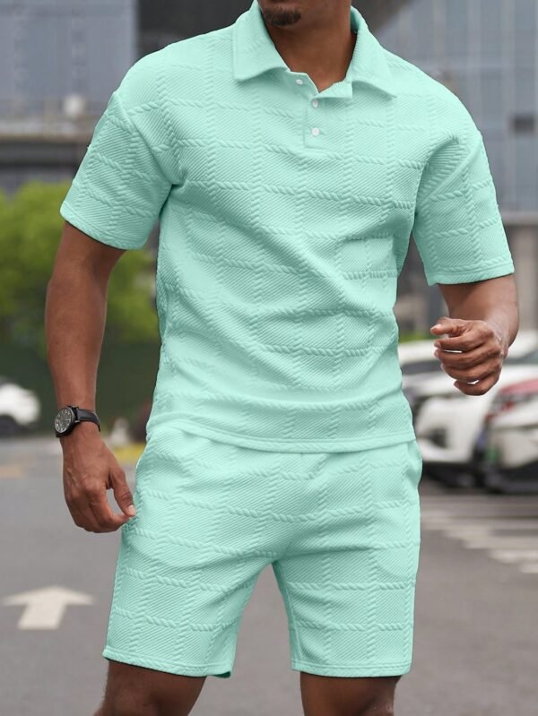 Manfinity Polo & short minimaliste – Image 3