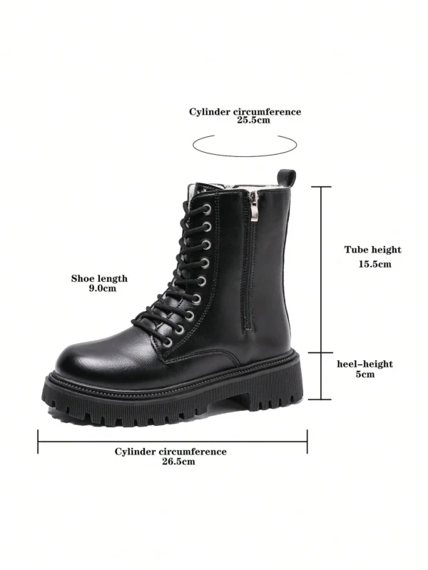 Bottes mi-mollet doublure thermique – Image 4