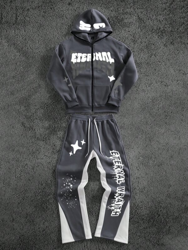 Manfinity Streetrush Ensemble sweat & pantalon lettres
