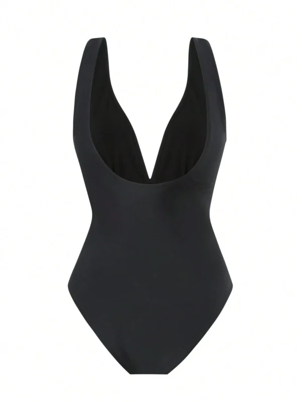 2 pièces Maillot une pièce robe maille – Image 4