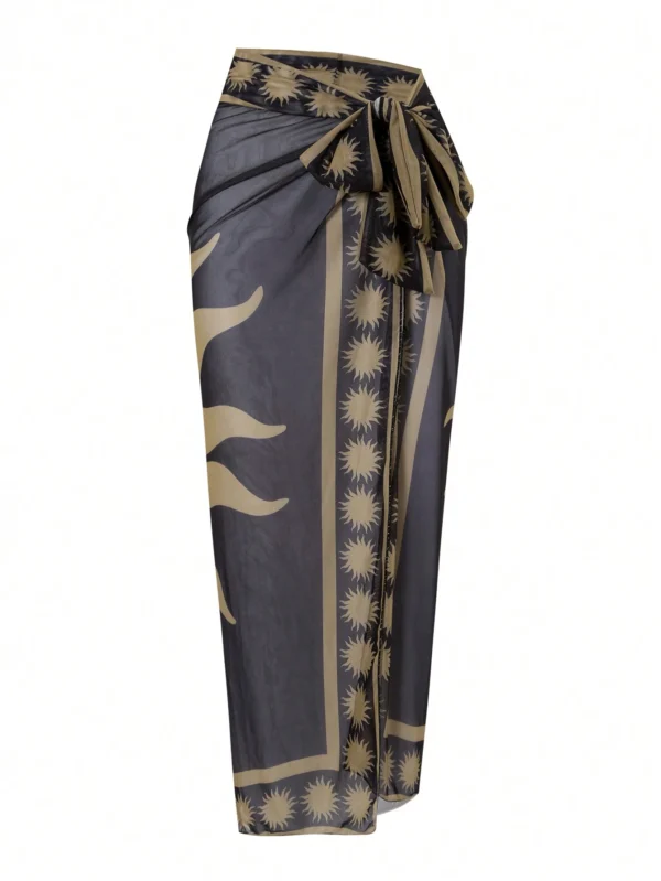 2 pièces Maillot une pièce robe maille – Image 5