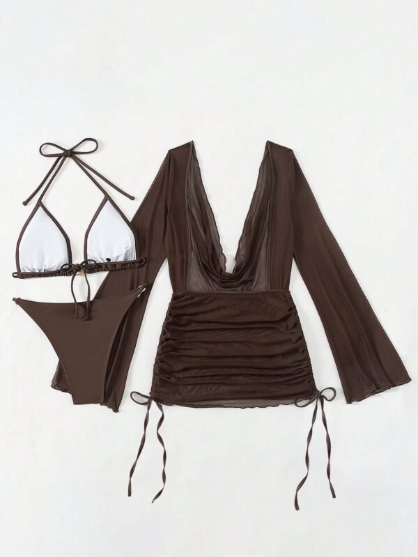 SHEIN Swim Bikini et robe cache-maillot – Image 5