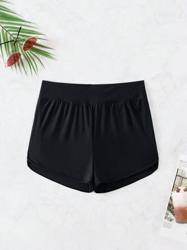 SHEIN Swim Short plage élastique unicolore – Image 7