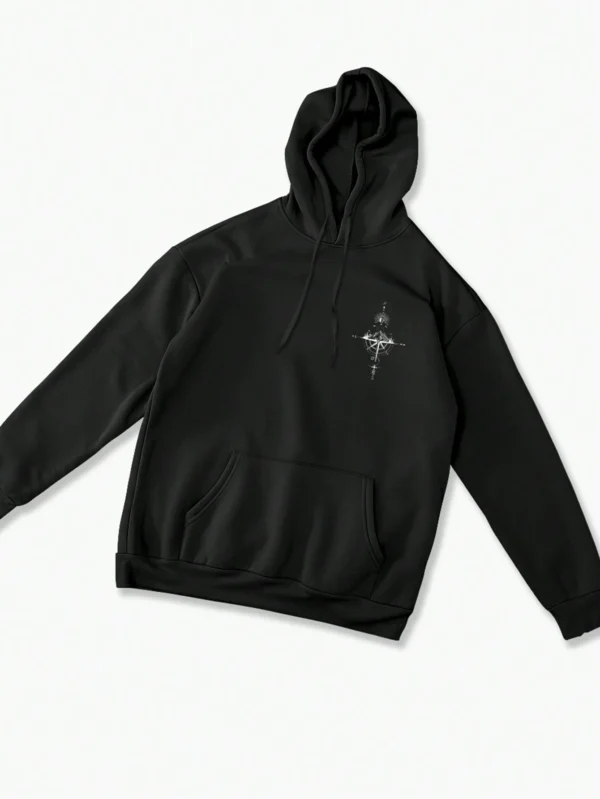 Manfinity EMRG Sweat capuche imprimé montagne – Image 2