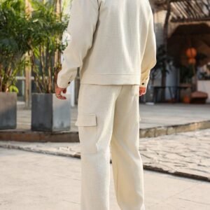 Manfinity Ensemble veste et pantalon cargo