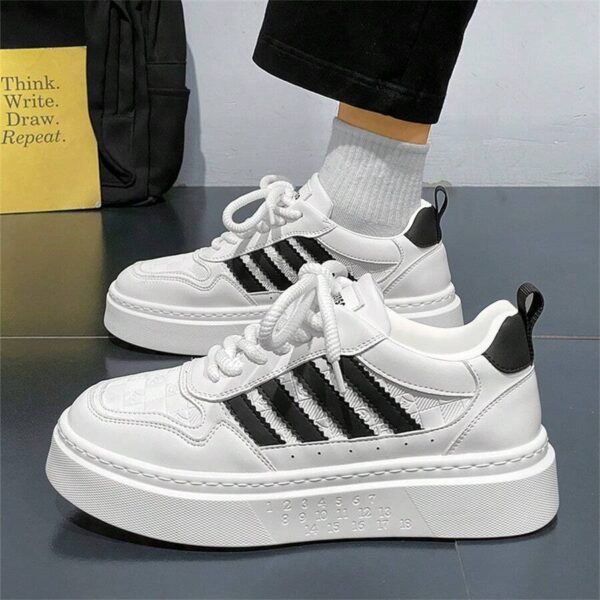 Nouvelles baskets décontractées 4 bandes – Image 5